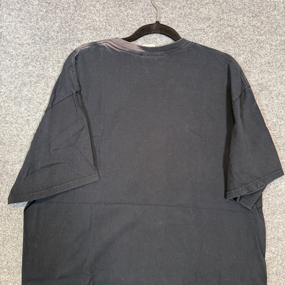 Liquid Blue Shirt Adult XL Evil Clown Freak Show Black Graphic Y2K 2009 Vtg - Picture 12 of 12